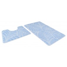 Набор ковриков для ванны 60*100+60*50см./голубой 11/001/Актив/icarpet/SHAHINTEX/1/15