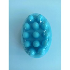 Мыло массажное Голубое хлопок (135гр)