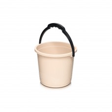 Ведро 4л. 21*21*18,5см./бежевый 47/Волна/Эльфпласт/1/30