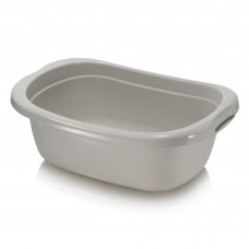 Таз прямоугольный 16л. 52,3*36,5*17см./светло-серый/Лагуна/Эльфпласт/1/10