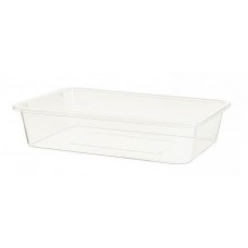 Лоток для пищевых продуктов 3л. 30,5*21,5*6,3см./прозрачный/Эльфпласт/1/48