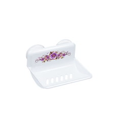 Мыльница пласт. навесная на присосках /Ориент/Эльфпласт/1/60