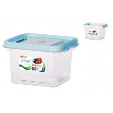 Контейнер прямоугольный 0,8л./прозрачный/Grand/Эльфпласт/1/96