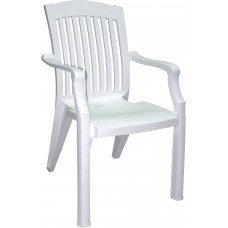 Кресло 55*65см. h-89см./белый/Элит/Милих/б/уп.