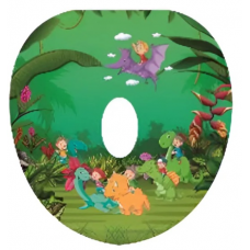 Сиденье мягкое для унитаза детское с ручками/Okean Kidss Boss Baby/Д25/Еврокомфорт/1/25