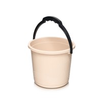 Ведро 12л./бежевый 47/Волна/Эльфпласт/1/30