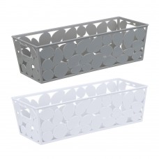 Корзинка для хранения,25,5x10x7,5см,2 цвета,пластик/VETTA/Гала Центр/1/24