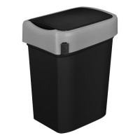 Контейнер для мусора smart bin 25л (черный)/Бытпласт