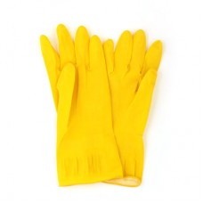 Перчатки резиновые желтые M/VETTA/1/МИН12/Гала Центр/1/12/240