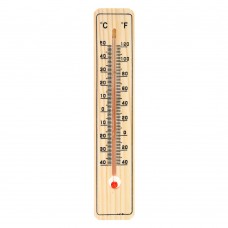 Термометр деревянный Классик малый, блистер, 20х4см/VETTA/Гала Центр/1/288