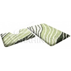Набор ковриков для ванны 60*90+60*50см./малахит/Soft Multicolor/SHAHINTEX/1/5