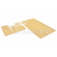 Набор ковриков SHAHINTEX РР 60*100+60*50 003 кремовый 3/SHAHINTEX