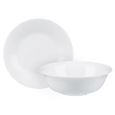 Набор столовой посуды 8пр.:тарелка 17,5см- 4шт.,салатник 16,5см- 4шт./опаловое стекл/MILLIMI/ГЦ/1/8