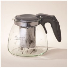 Заварочный чайник agness с фильтром dandelion 900 мл./Арти-М/1/36
