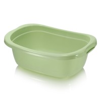 Таз прямоугольный 16л. 52,3*36,5*17см./ментоловый/Лагуна/Эльфпласт/1/10